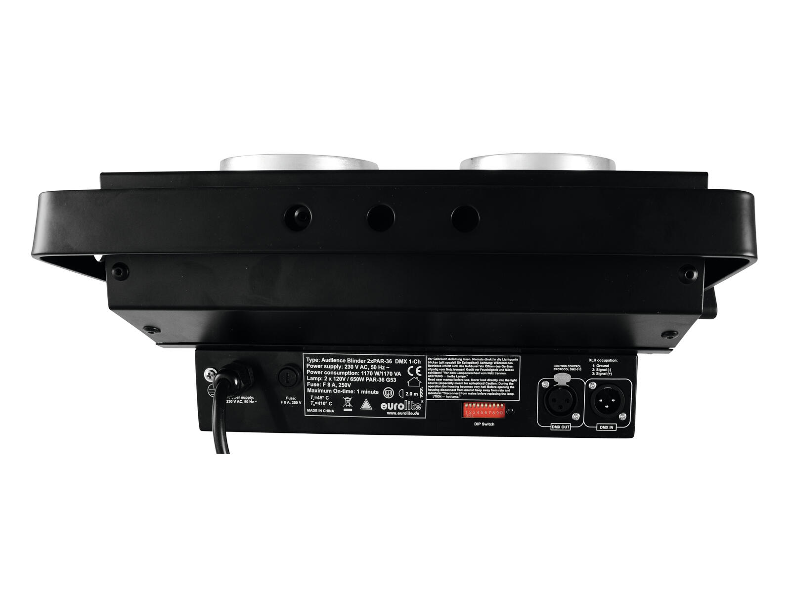 EUROLITE Audience Blinder 2xPAR-36 DMX bk - Image 3