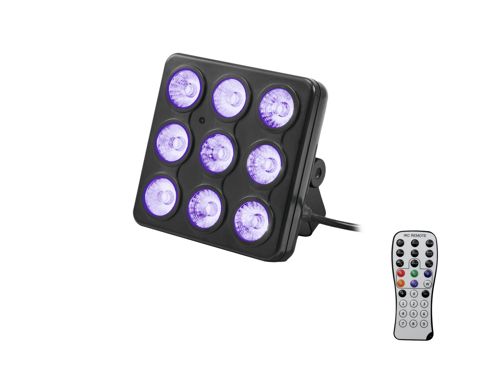 EUROLITE Set 4x LED Party Panel RGB+UV + Soft Bag - Image 2