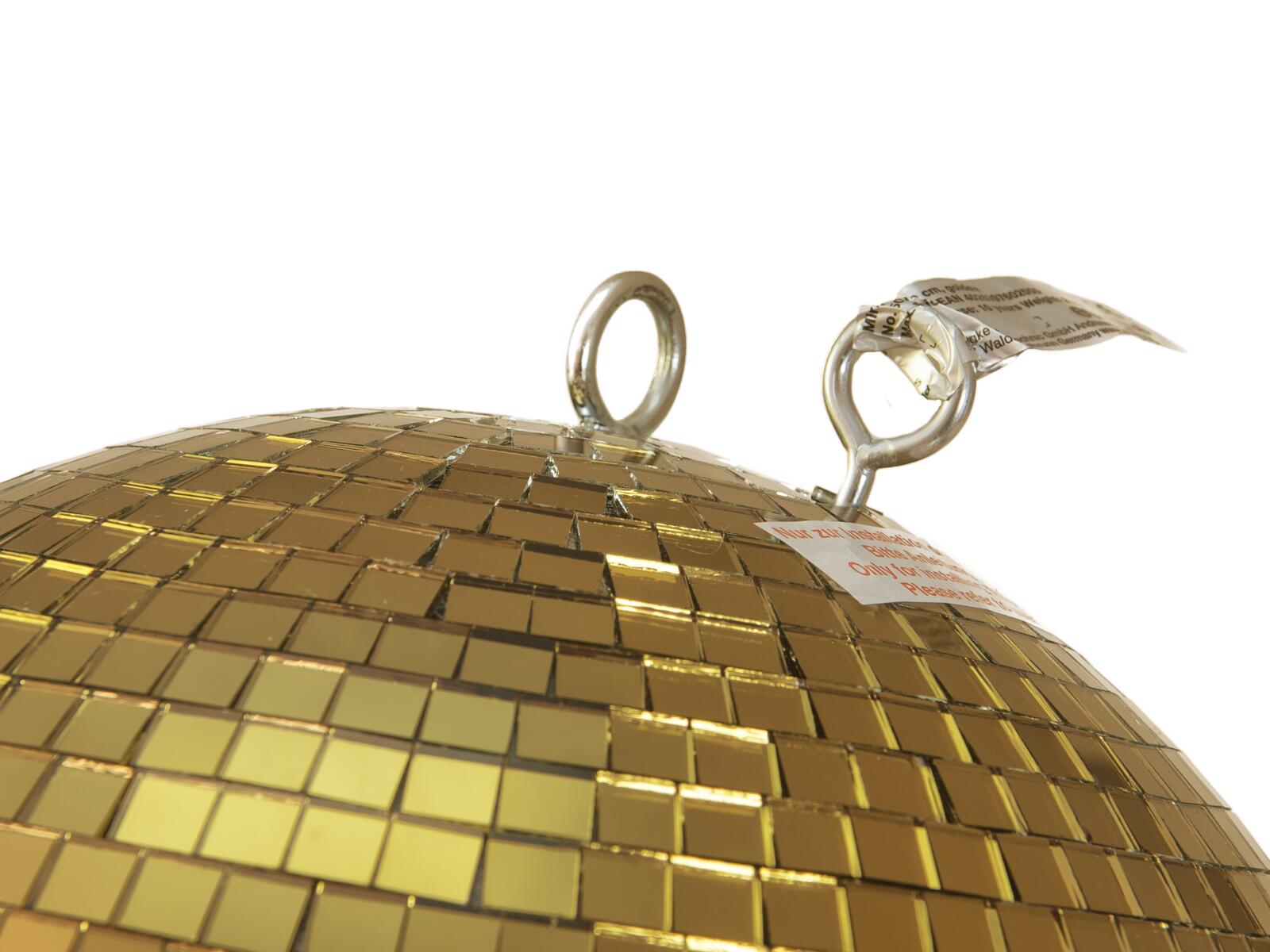 EUROLITE Mirror Ball 30cm gold - Image 2