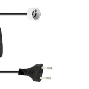 EUROLITE GU-10 Socket Power Cable, Plug, Switch