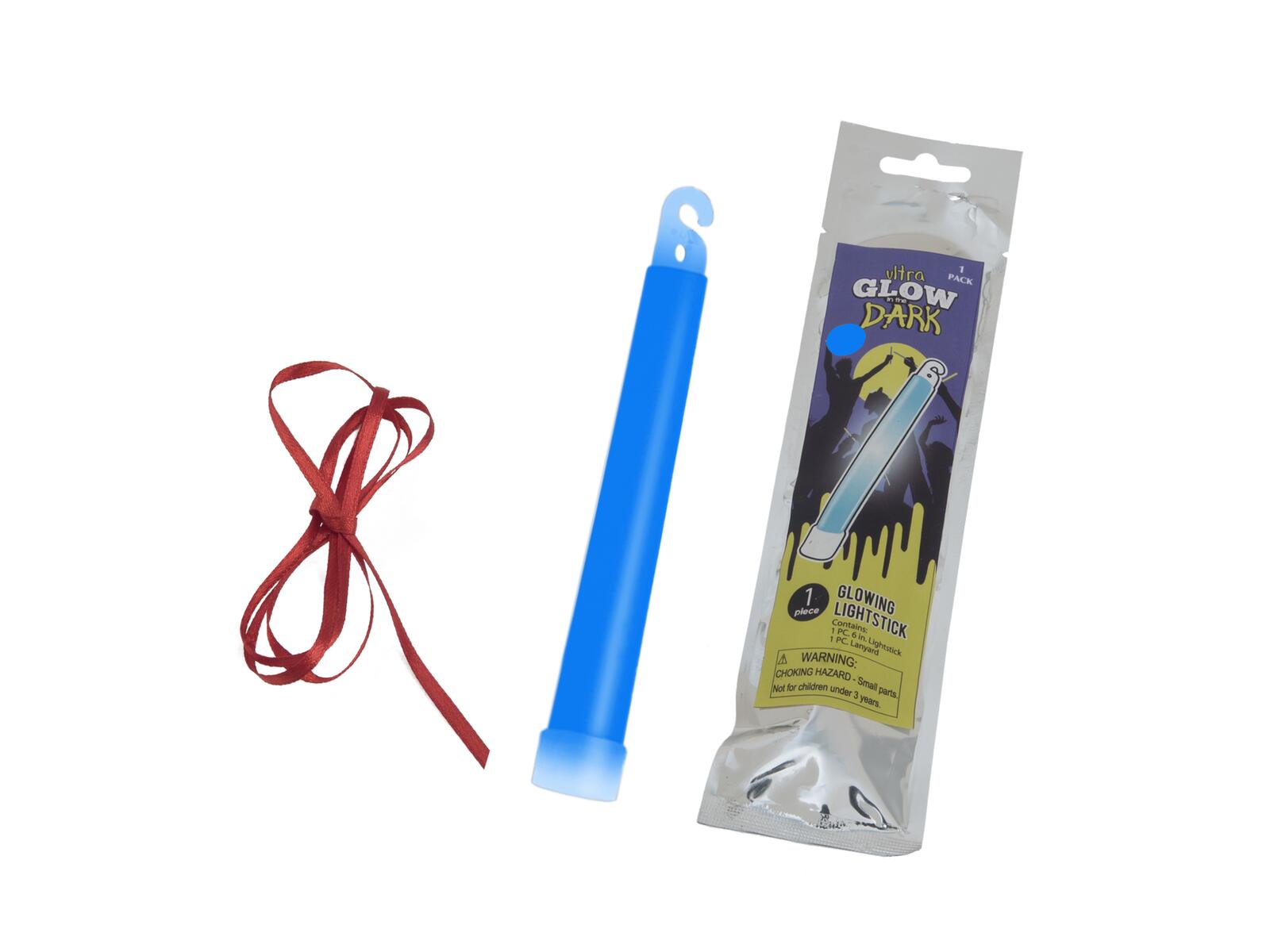 EUROPALMS Glow rod, blue, 15cm, 12x