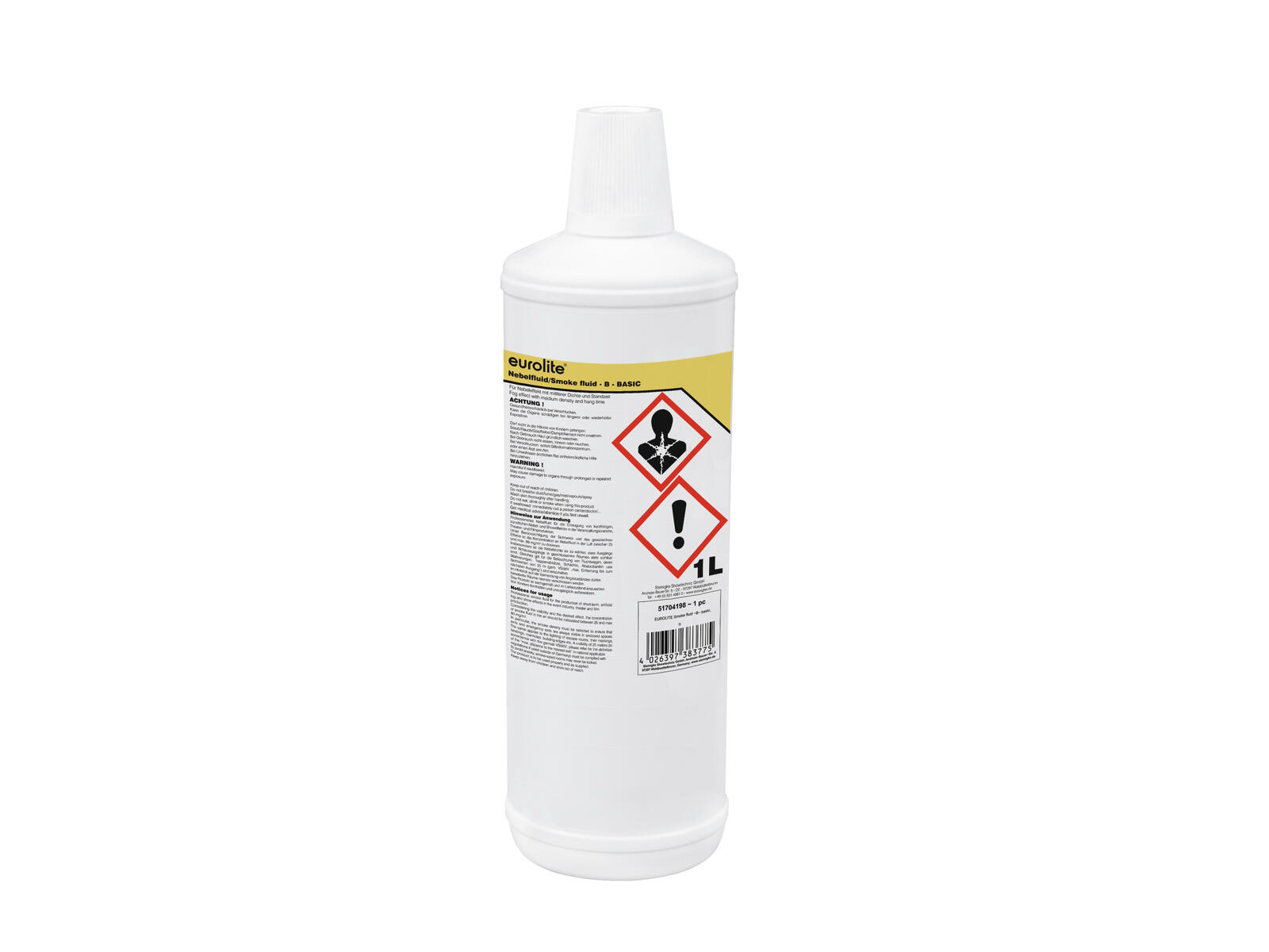 EUROLITE Set N-10 silver + B Basic Smoke Fluid 1l - Image 3