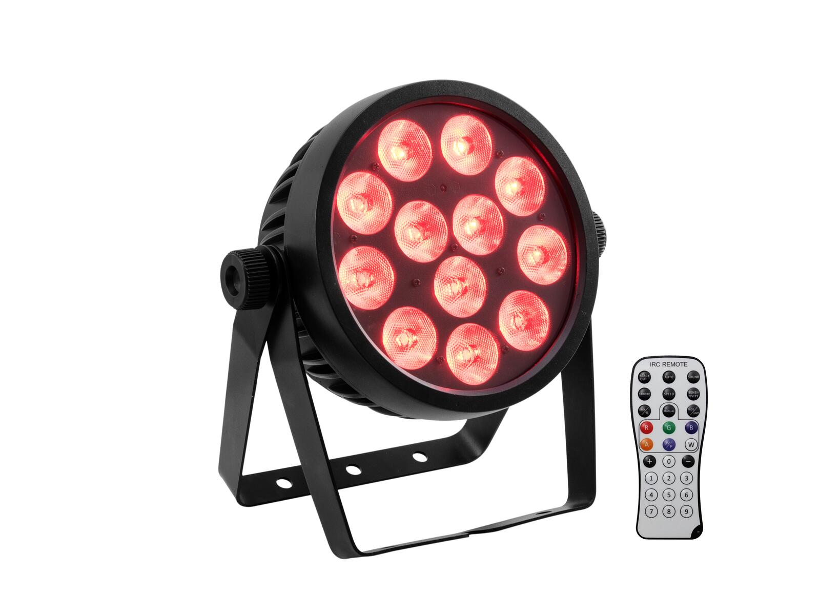 EUROLITE Set 4x LED 4C-12 Silent Slim Spot + Case - Image 2