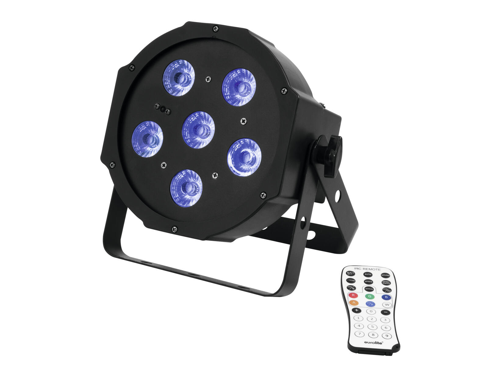 EUROLITE Set 4x LED SLS-603 TCL UV Floor + Case TDV-1 - Image 2