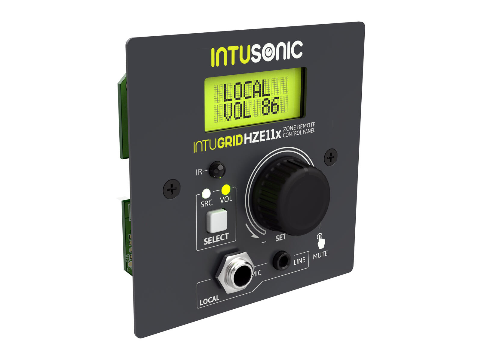 INTUSONIC HZE11+ Zone Remote Control Panel - Image 4