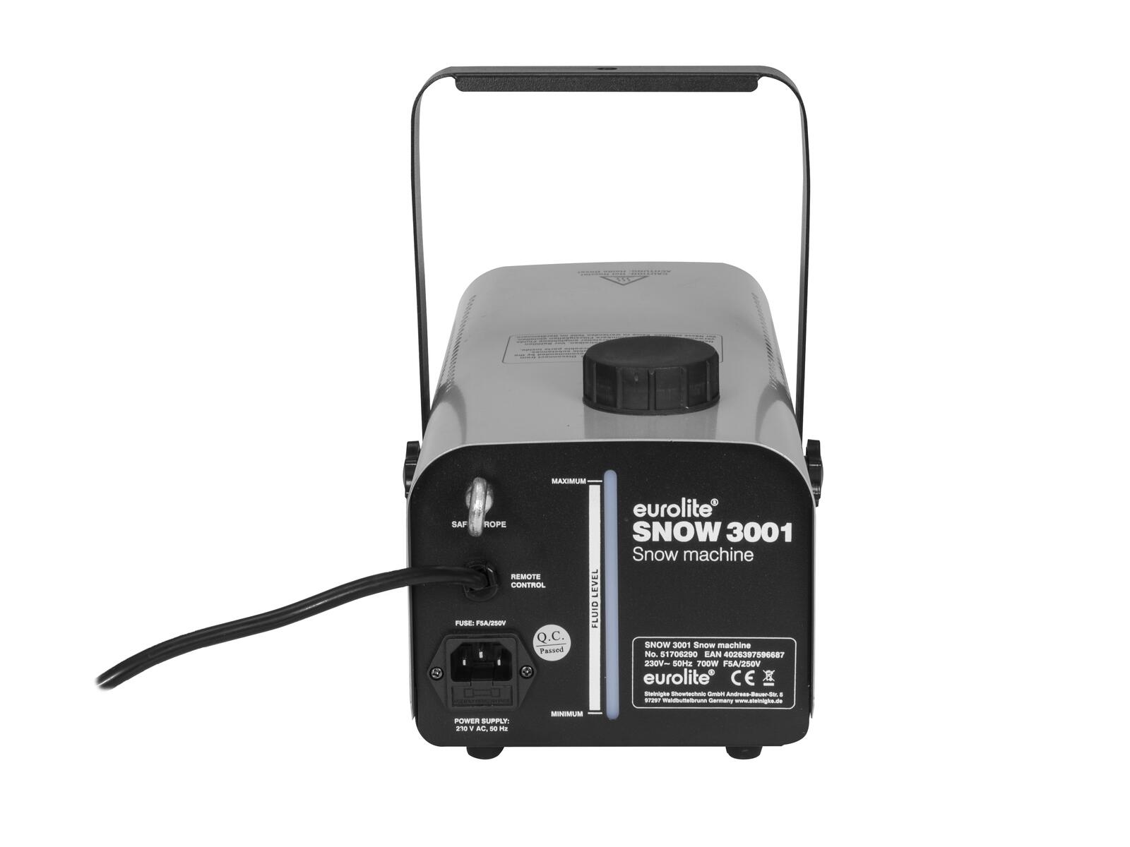 EUROLITE Snow 3001 Snow Machine - Image 2