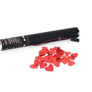 TCM FX Electric Confetti Cannon 50cm, red Hearts