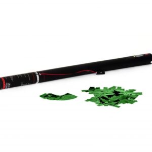 TCM FX Electric Confetti Cannon 80cm, green metallic