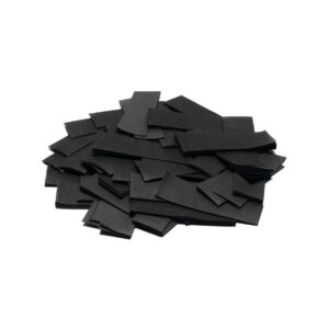 TCM FX Slowfall Confetti rectangular 55x18mm, black, 1kg
