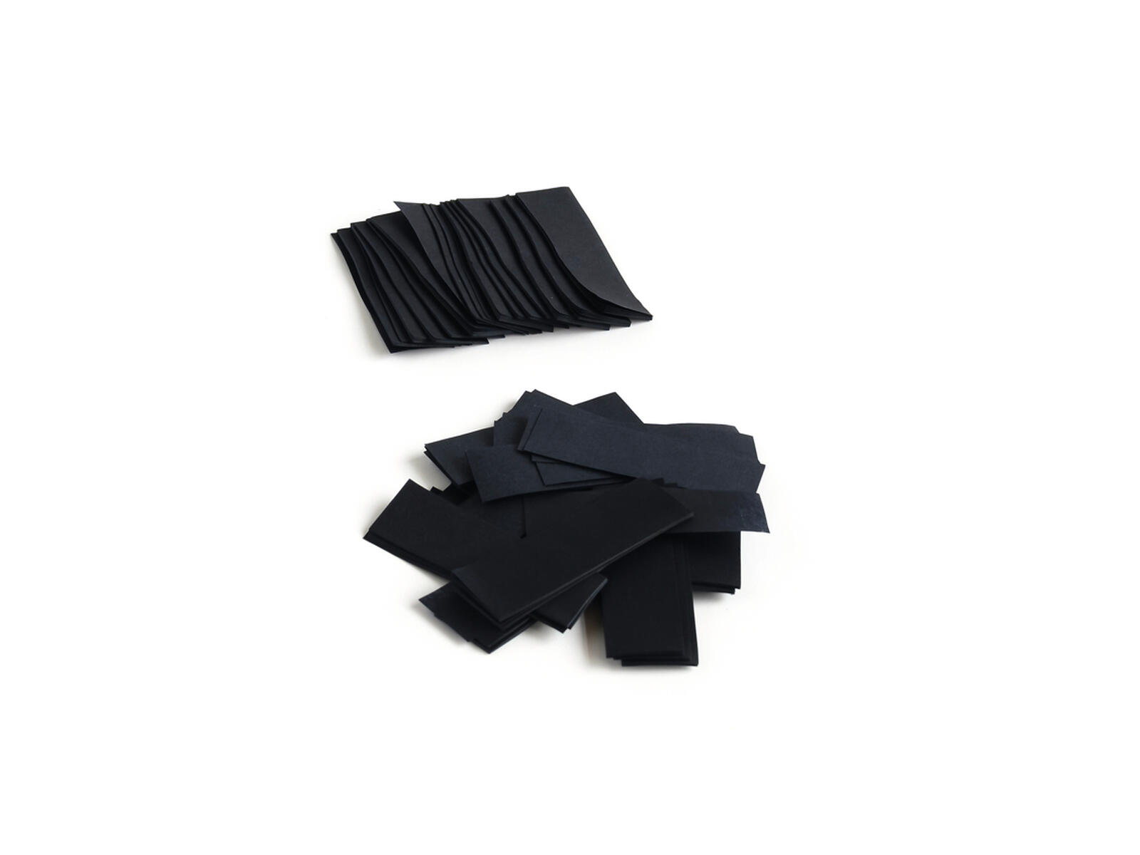TCM FX Slowfall Confetti rectangular 55x18mm, black, 1kg - Image 2