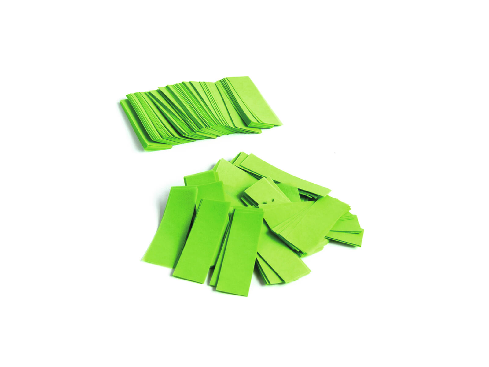 TCM FX Slowfall Confetti rectangular 55x18mm, light green, 1kg - Image 2