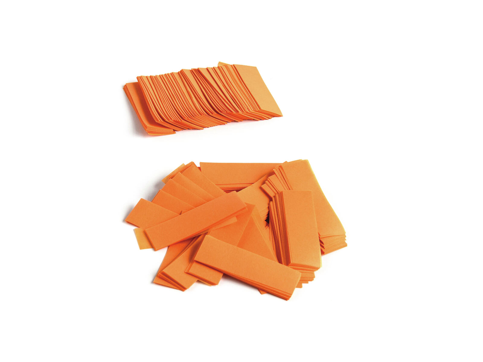 TCM FX Slowfall Confetti rectangular 55x18mm, orange, 1kg - Image 2