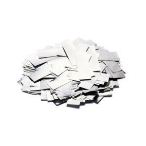 TCM FX Metallic Confetti rectangular 55x18mm, silver, 1kg