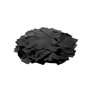 TCM FX Metallic Confetti rectangular 55x18mm, black, 1kg