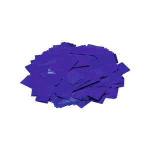 TCM FX Metallic Confetti rectangular 55x18mm, blue, 1kg