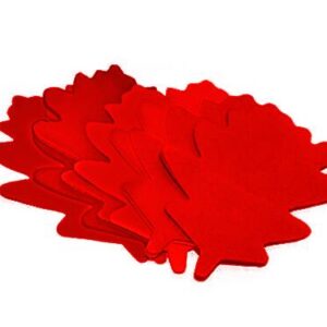 TCM FX Slowfall Confetti Oak Leaves 120x120mm, red, 1kg