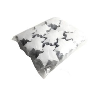 TCM FX Slowfall Confetti Maple Leaves 100x100mm, white, 1kg
