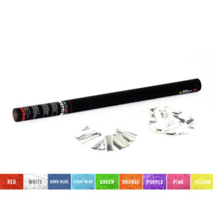TCM FX Handheld Confetti Cannon 80cm, white/silver