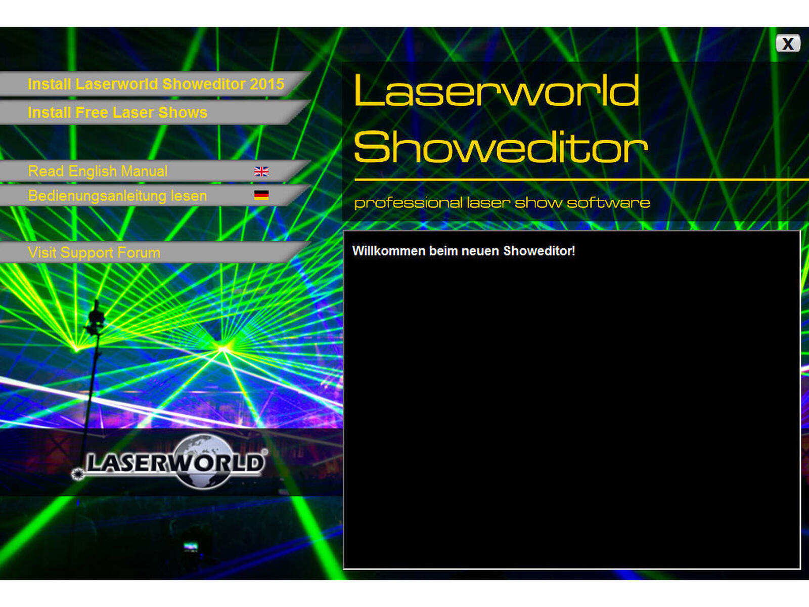 LASERWORLD ShowNET incl. Showeditor Lasershow Software - Image 3
