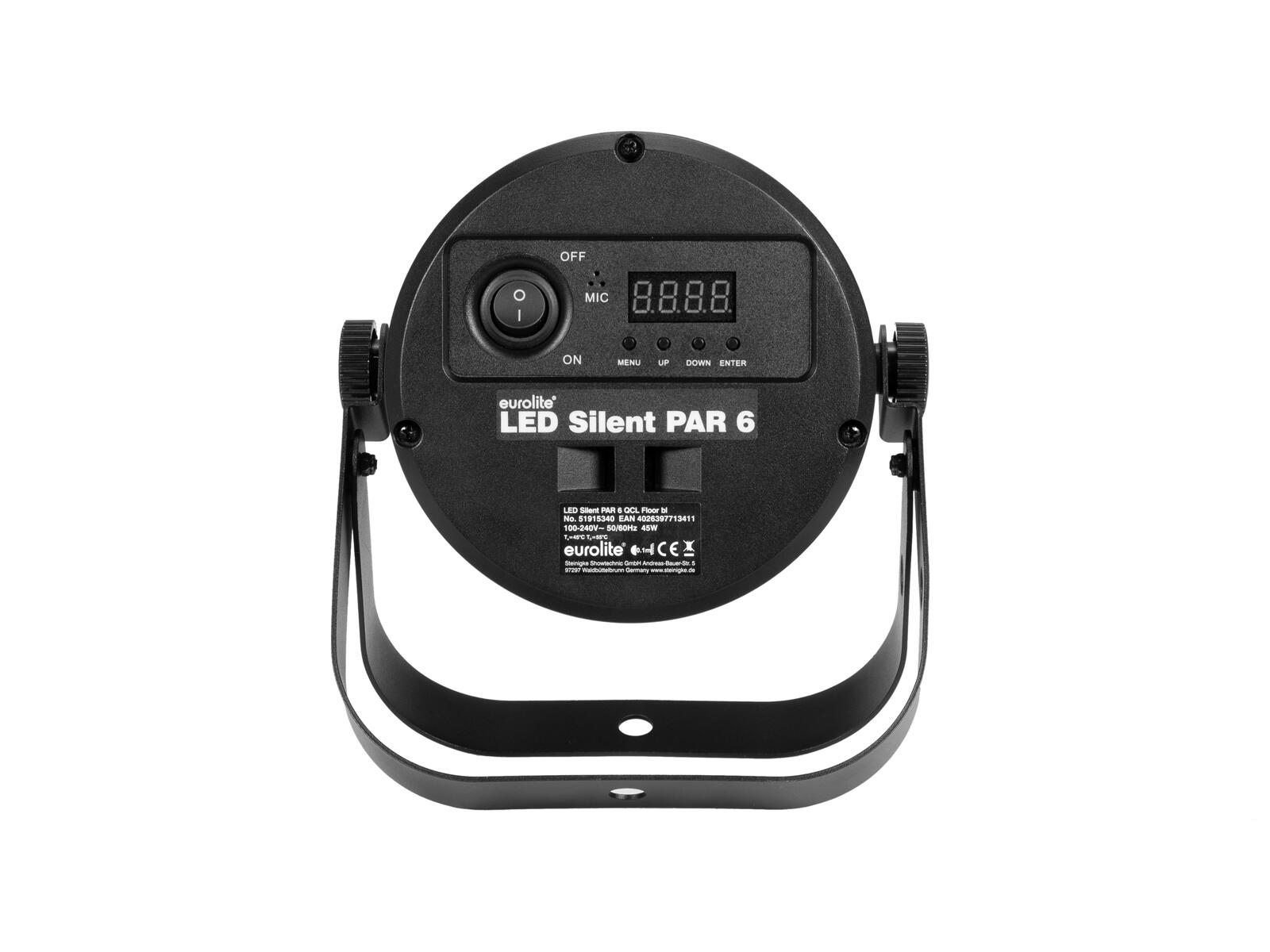 EUROLITE LED Silent Par 6 QCL floor bk - Image 3