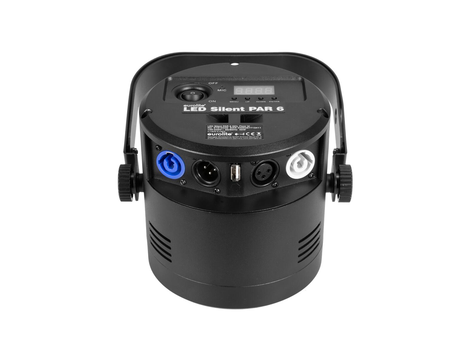 EUROLITE LED Silent Par 6 QCL floor bk - Image 4