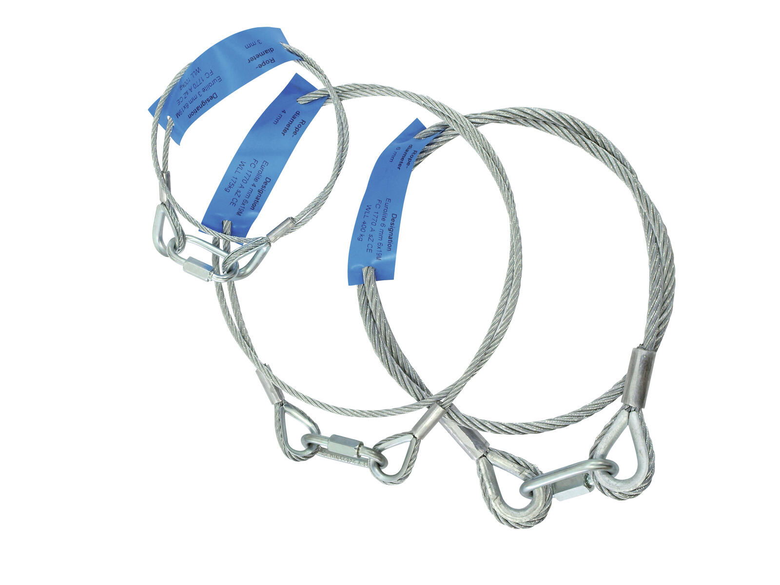 EUROLITE Safety Bond AG-15 4x1000mm up to 15kg - Image 3