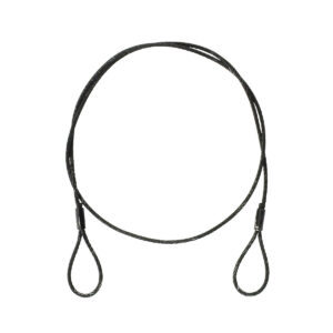 EUROLITE Steel Rope (SC) 900x3mm black without quick link