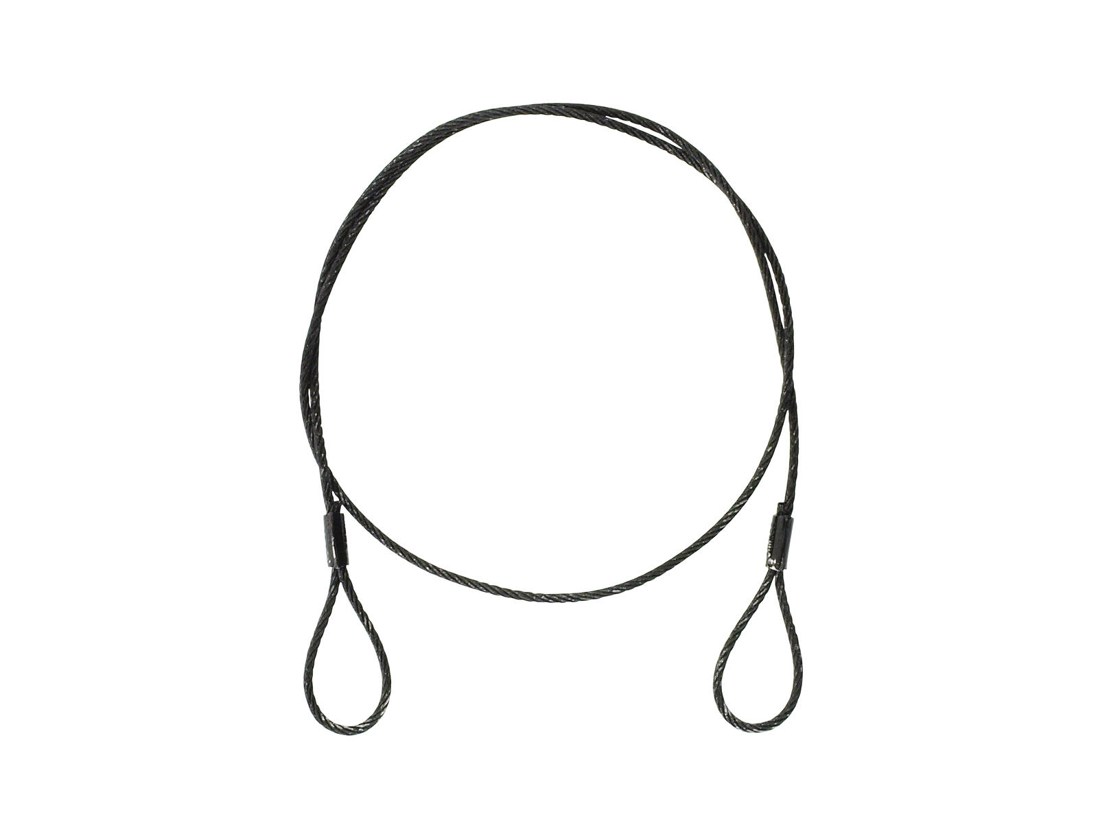 EUROLITE Steel Rope (SC) 900x3mm black - Image 2