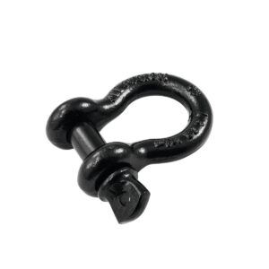 SAFETEX Shackle 16mm black with Screwbolt