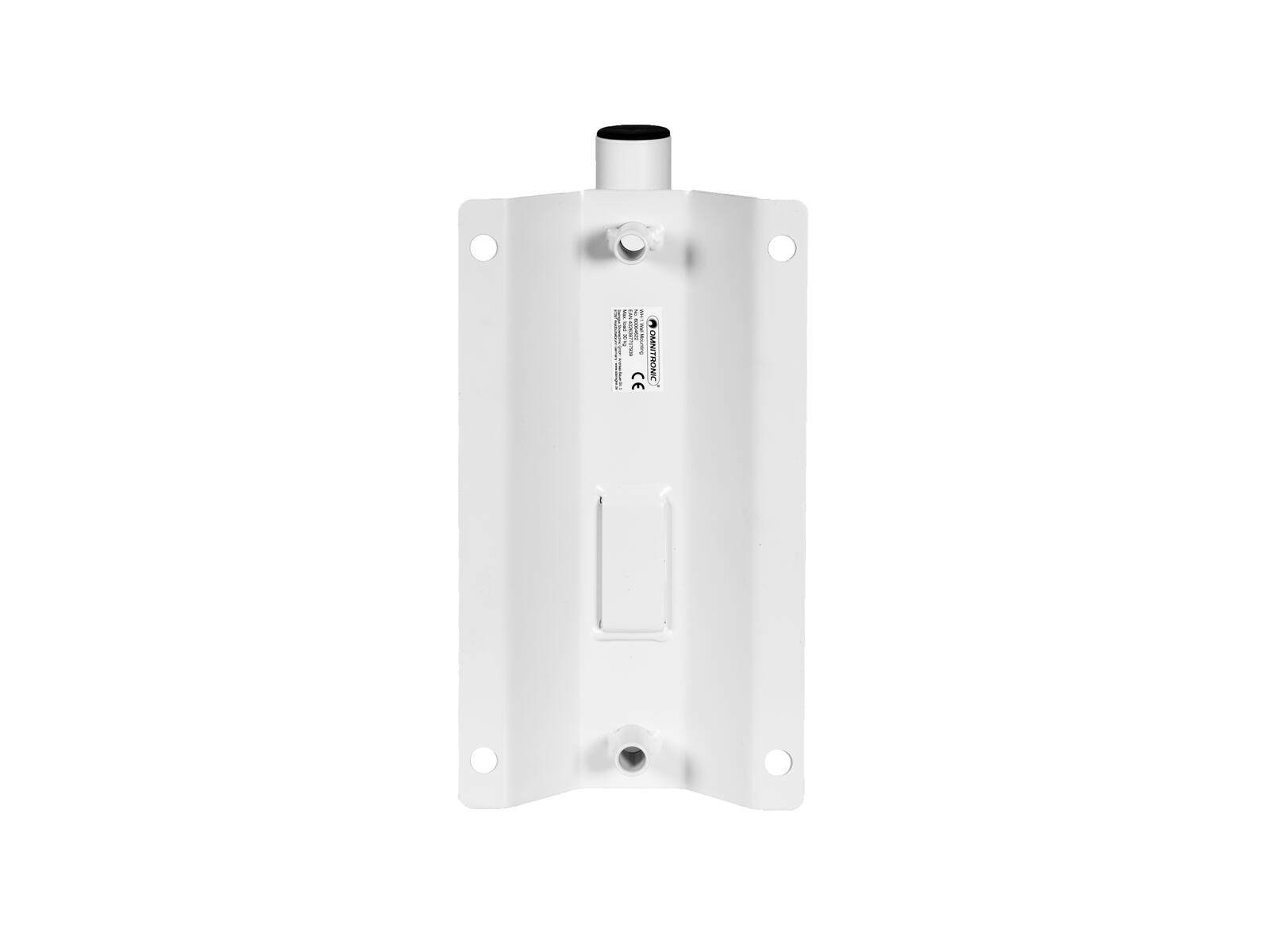 OMNITRONIC WH-1 Wall Mounting 30 kg max white - Image 3