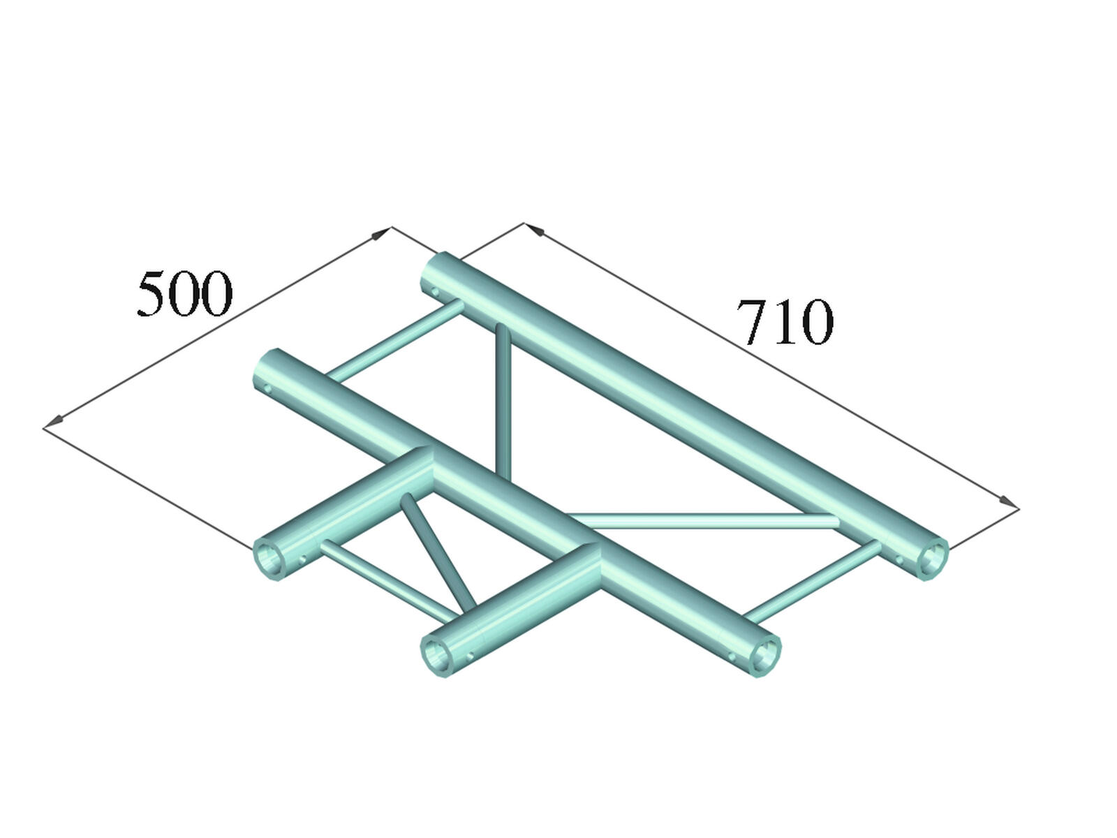 ALUTRUSS BILOCK BQ2-SPAT35H 3-way T-Piece 90° bk - Image 2