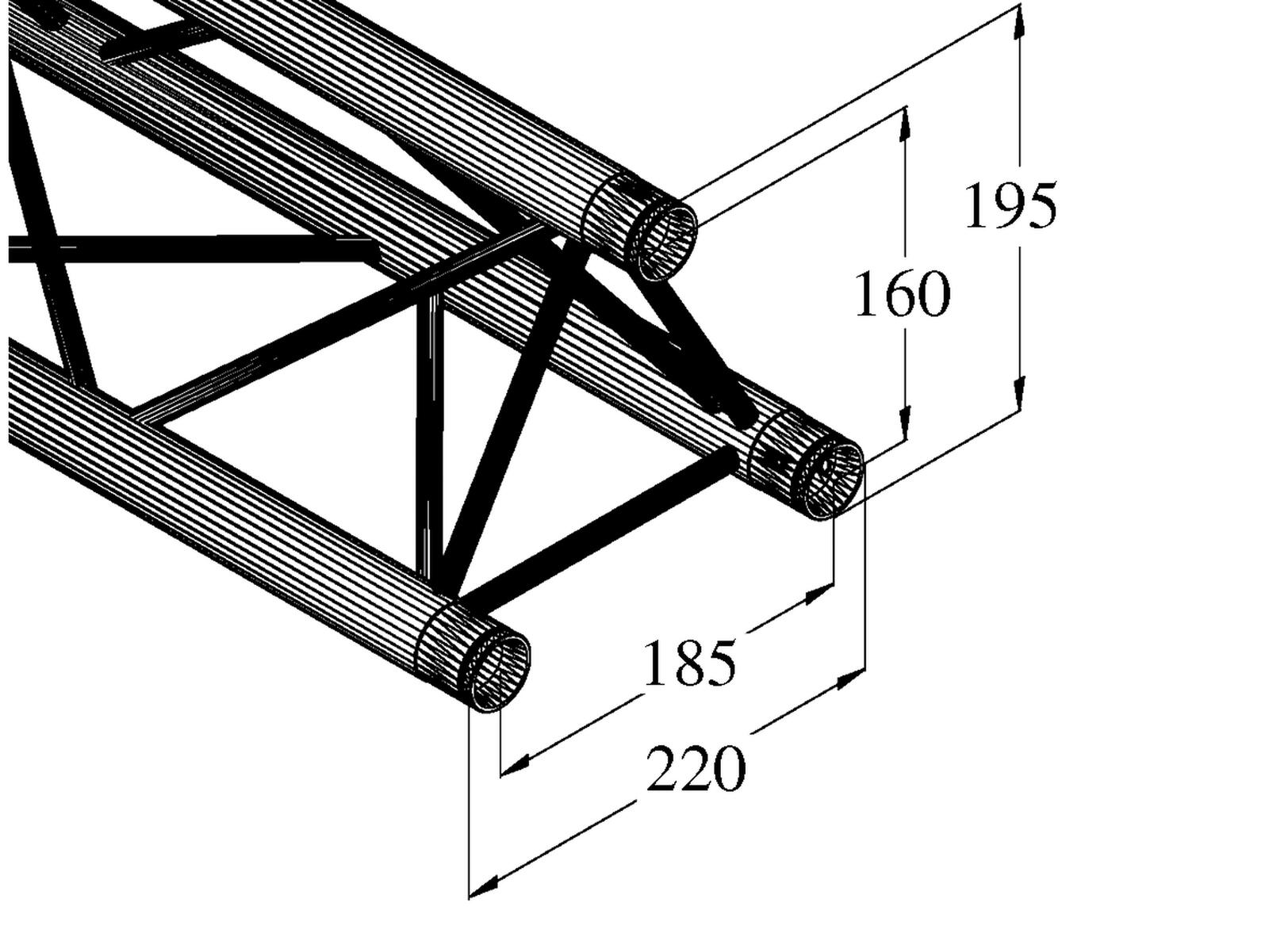ALUTRUSS DECOLOCK DQ3-S750 3-way Cross Beam bk - Image 2