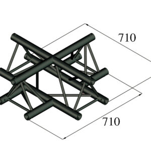 ALUTRUSS TRILOCK S-PAC-41 4-way Cross