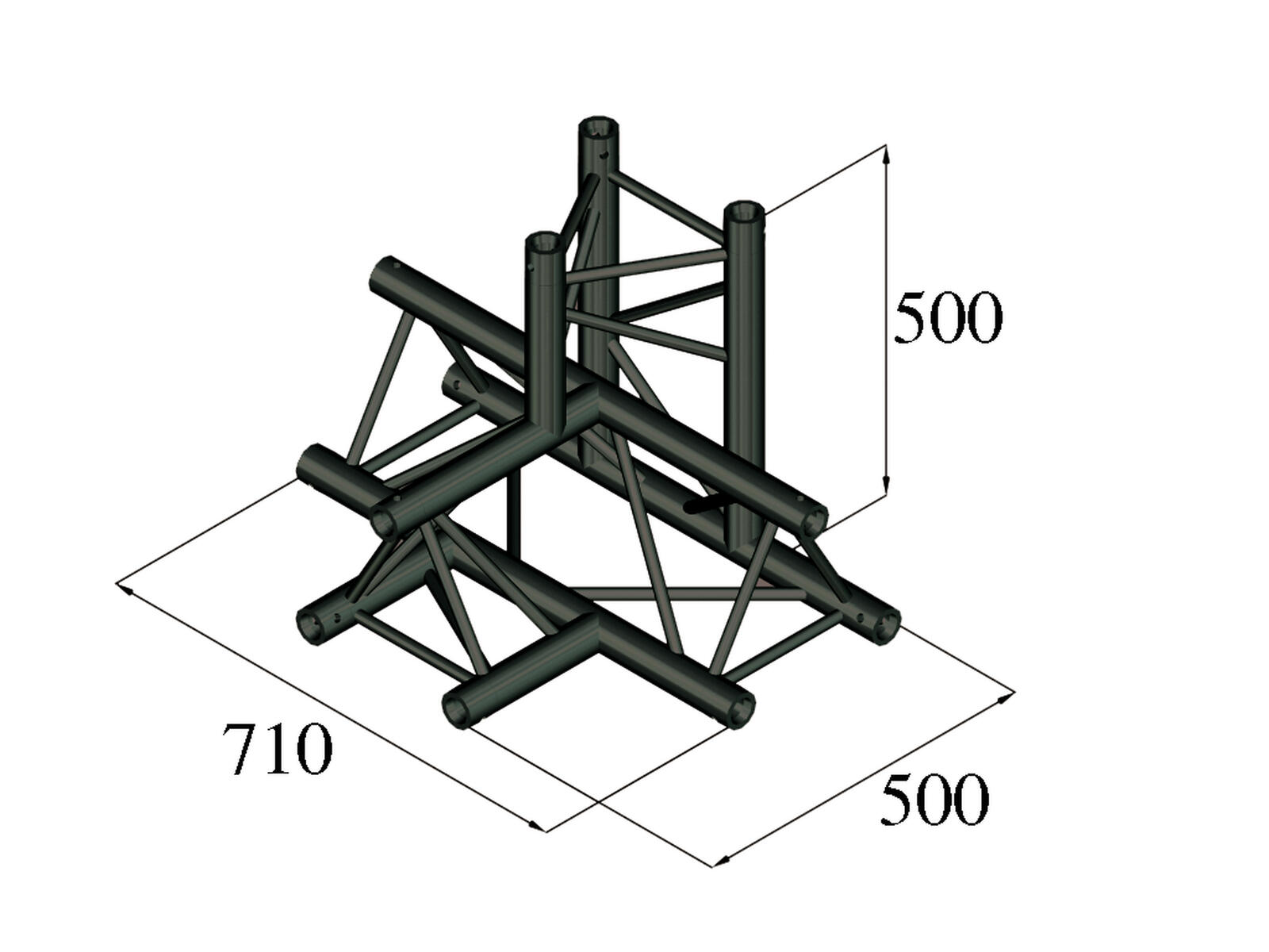 ALUTRUSS TRILOCK S-PAT-42 4-way Piece /