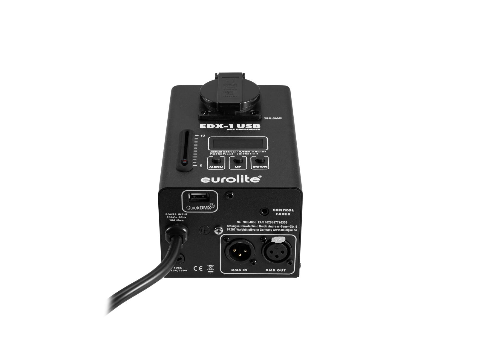 EUROLITE EDX-1 DMX USB Dimmer Pack - Image 4
