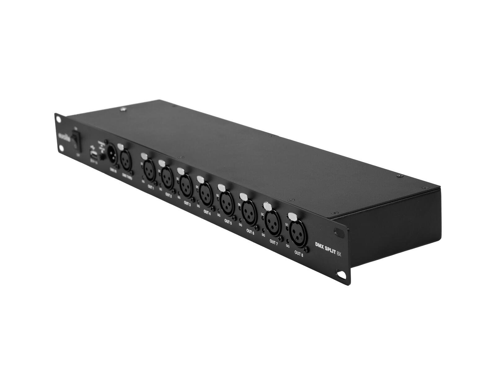 EUROLITE DMX Split 8X Splitter 3pin - Image 2