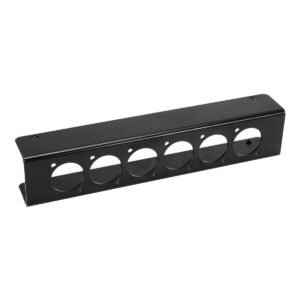 EUROLITE BP-3 plate XLR 6x D-Type for MR-2