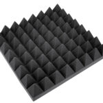 OMNITRONIC Accoustic Foam, Pyramid 100mm, 50x50cm