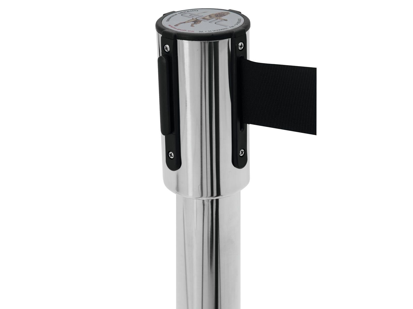 GUIL PST-11N Barrier System with Retractable Belt (black) - Image 3