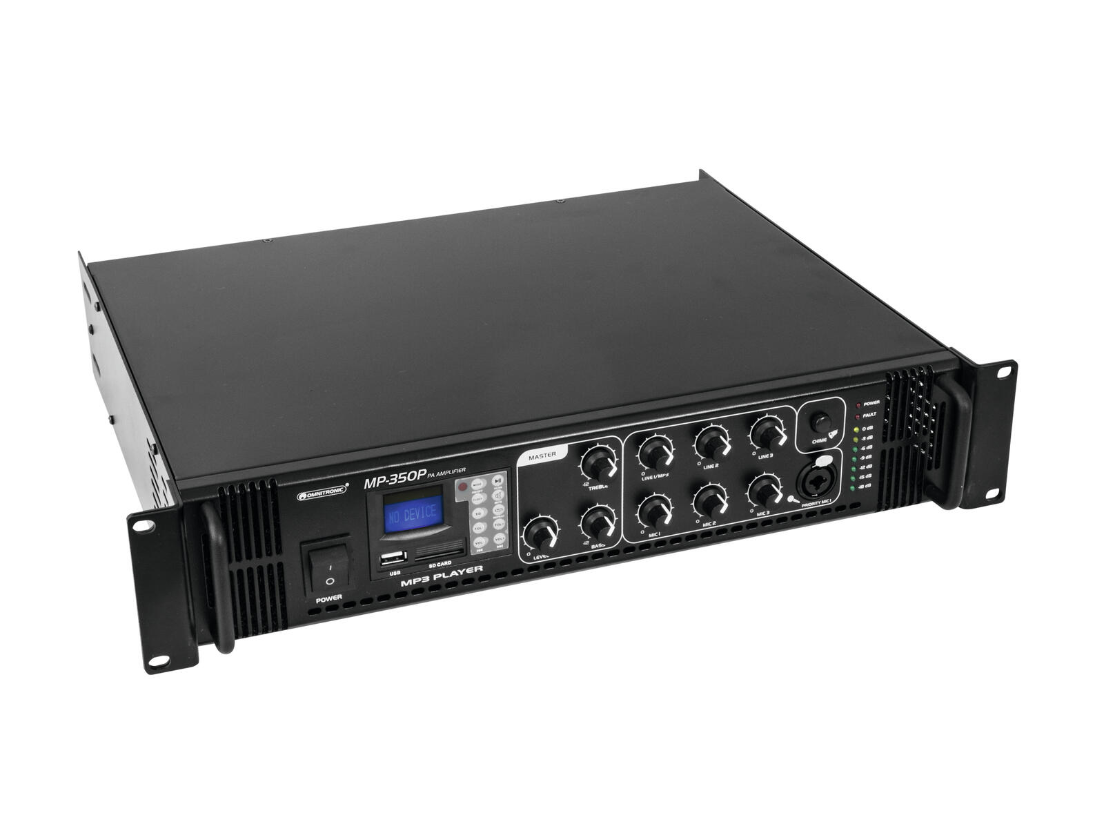OMNITRONIC MP-350P PA Mixing Amplifier - Image 2