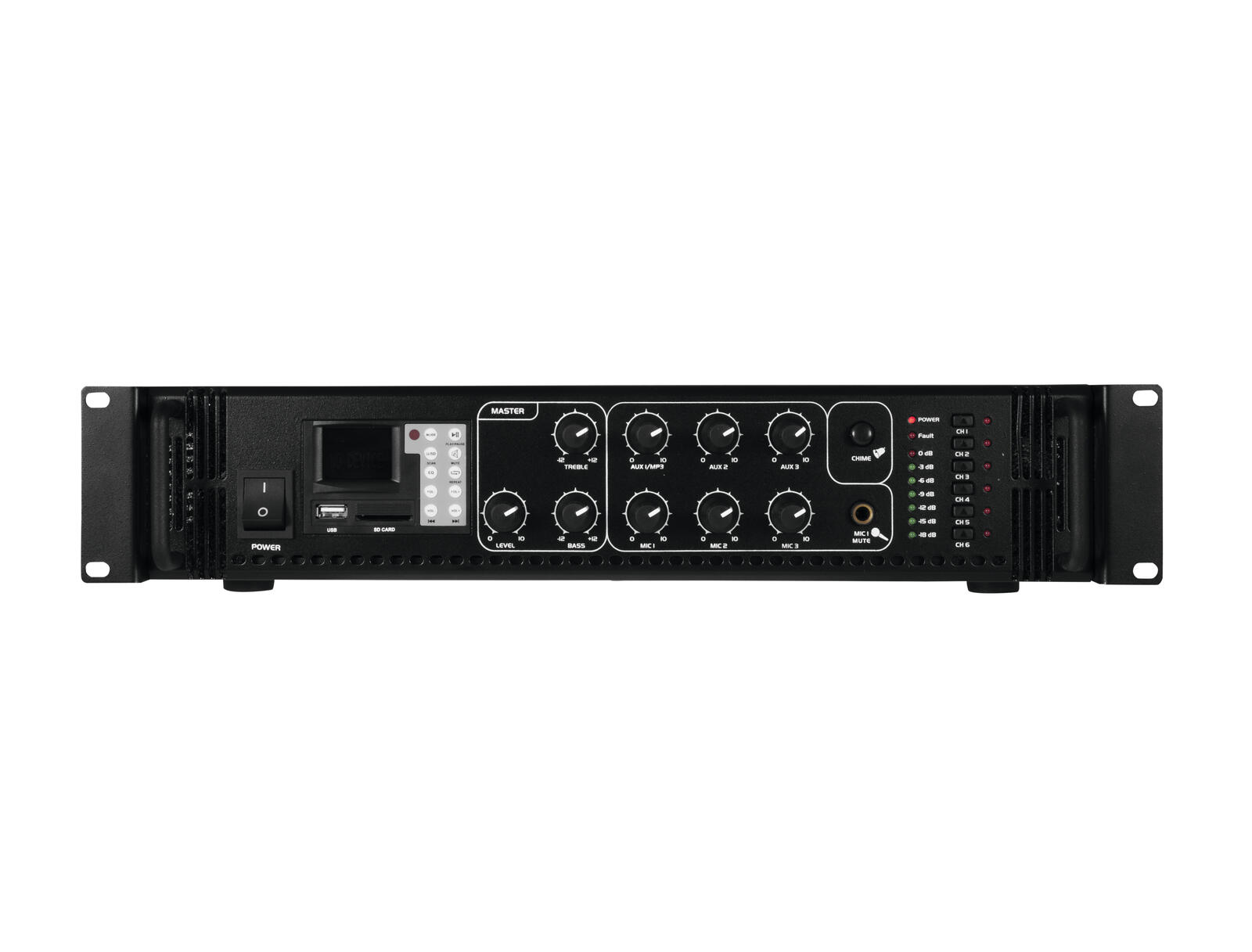 OMNITRONIC MPZ-180.6P PA Mixing Amplifier - Image 2