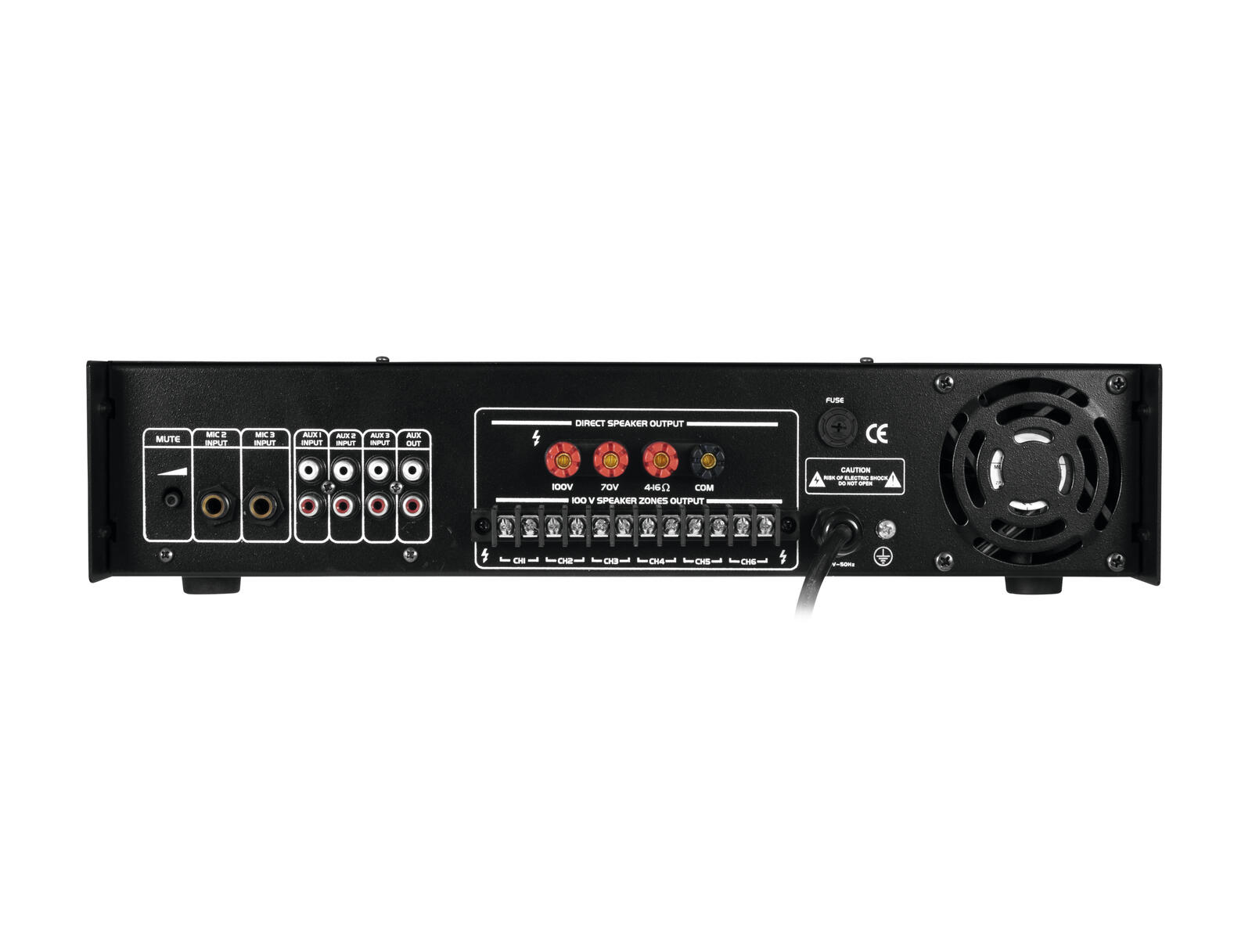 OMNITRONIC MPZ-180.6P PA Mixing Amplifier - Image 3