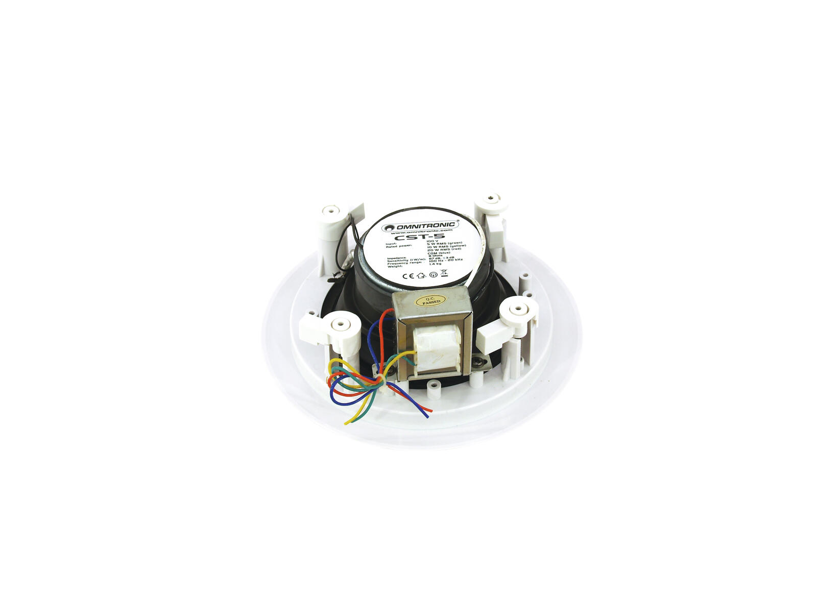 OMNITRONIC CST-5 2-way Ceiling Speaker - Image 2