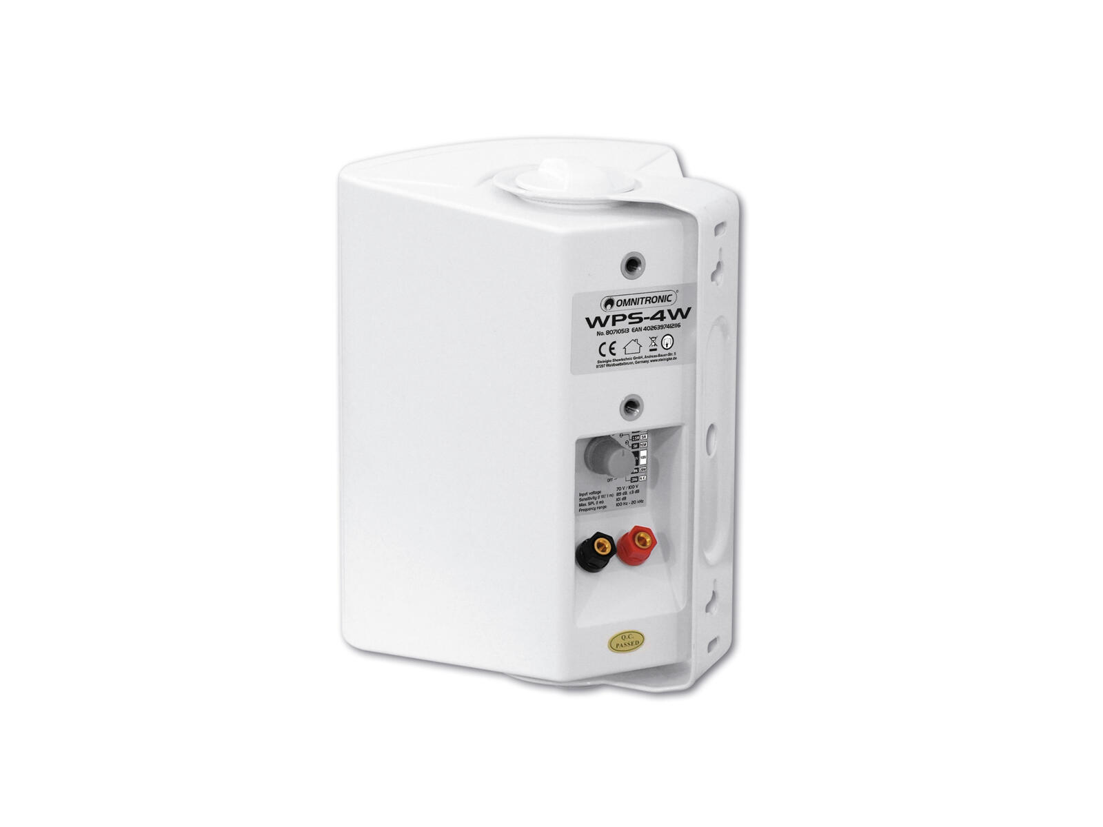 OMNITRONIC WPS-4W PA Wall Speaker - Image 3