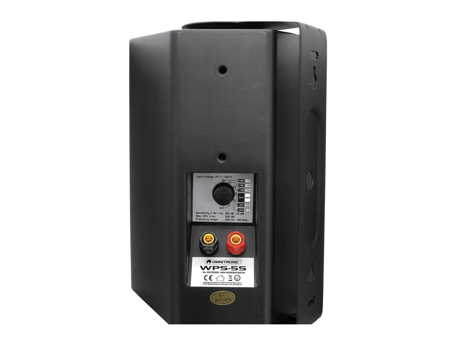 OMNITRONIC WPS-5S PA Wall Speaker - Image 4