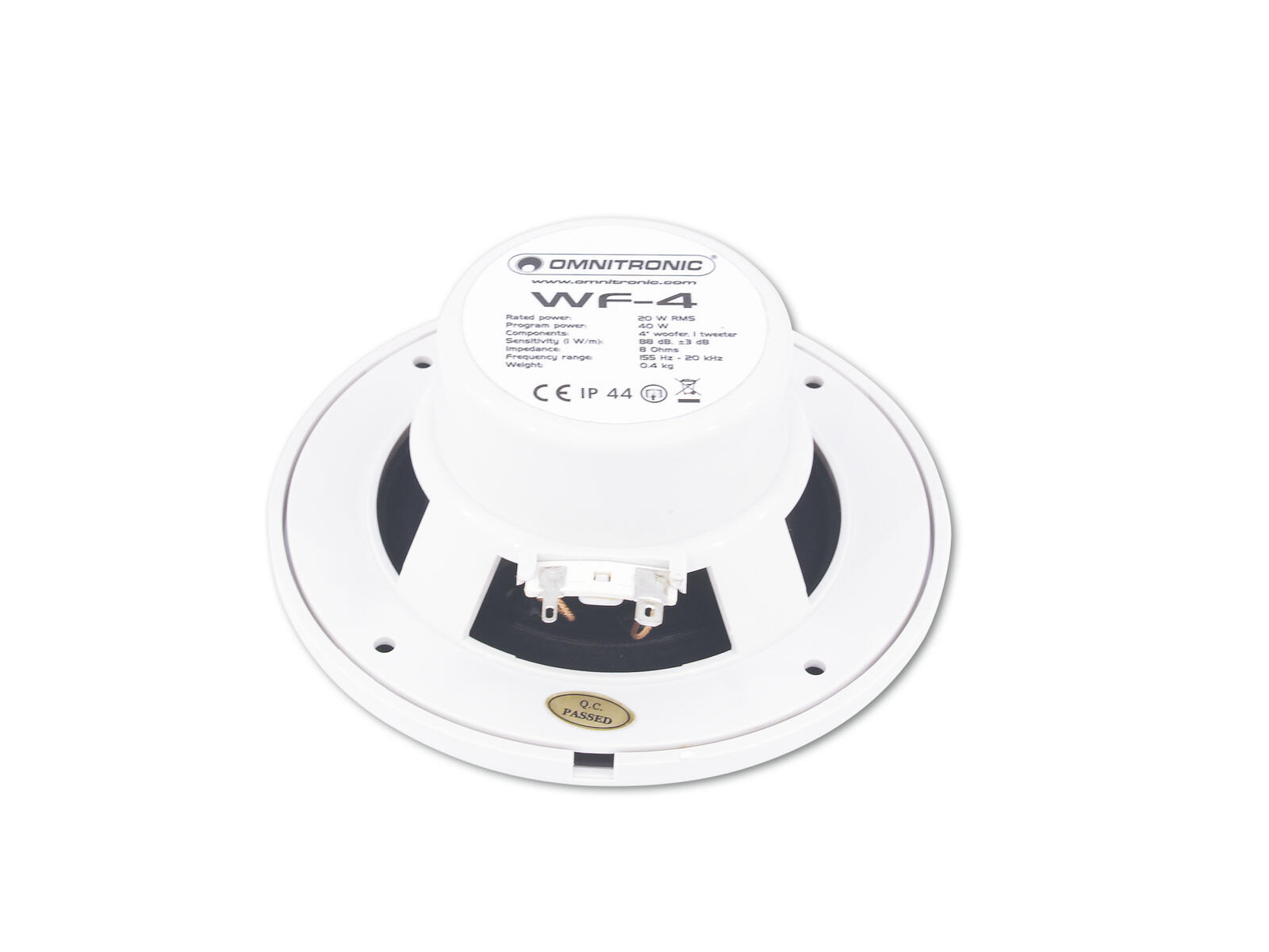 OMNITRONIC WF-4 Flush-Mount Speaker - Image 3