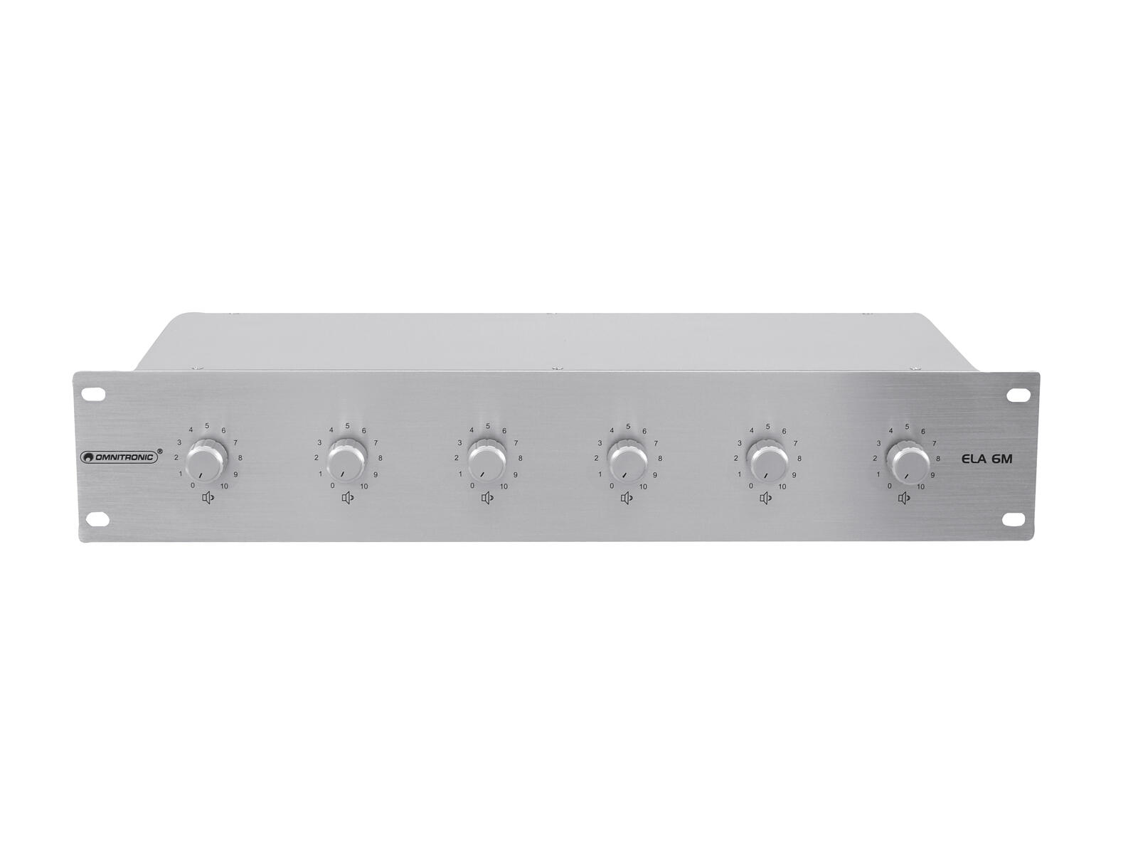 OMNITRONIC PA 6-zone mono vol contr 10W sil - Image 2