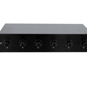 OMNITRONIC PA 6-Zone Stereo Vol Cont 5W bk
