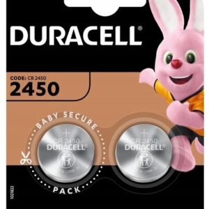 Batteries 3V CR2450 2 pieces