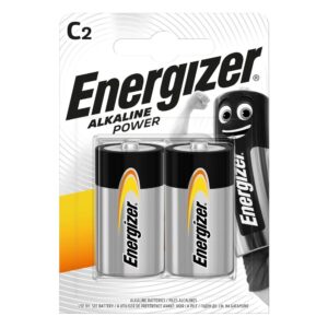 Battery Alkaline Power C LR14 2 pcs blister